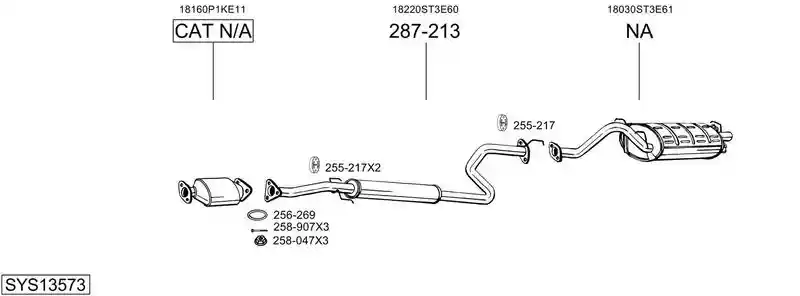 BOSAL SYS13573