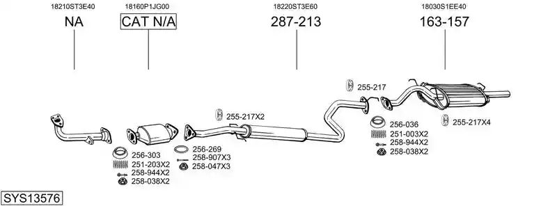 BOSAL SYS13576