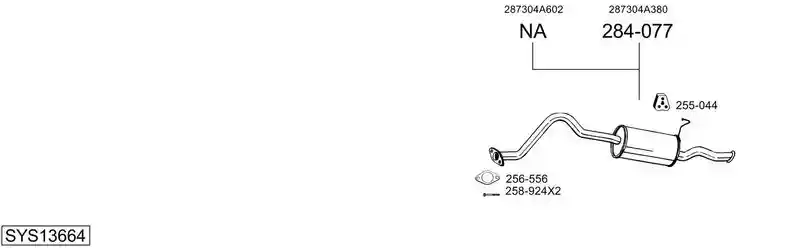 BOSAL SYS13664