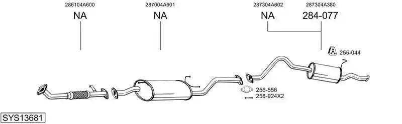 BOSAL SYS13681