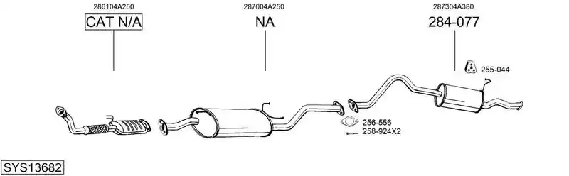 BOSAL SYS13682