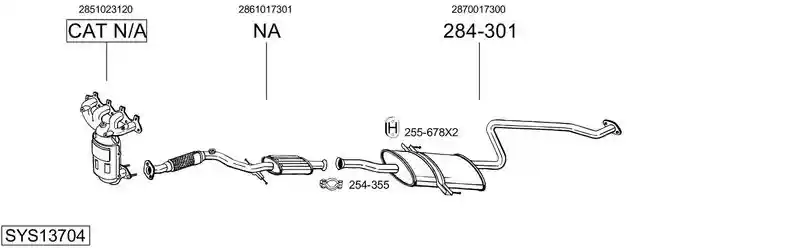 BOSAL SYS13704