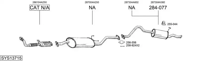 BOSAL SYS13715