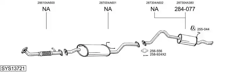 BOSAL SYS13721