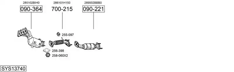 BOSAL SYS13740