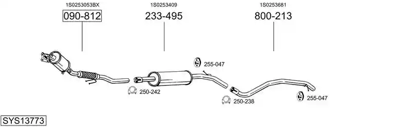 BOSAL SYS13773