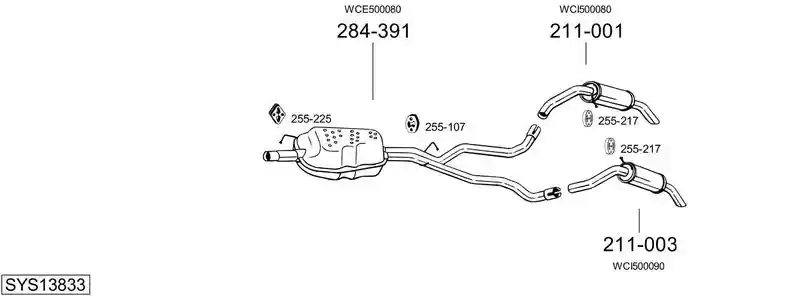 BOSAL SYS13833