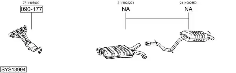 BOSAL SYS13994