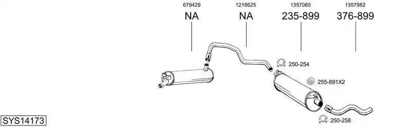 BOSAL SYS14173