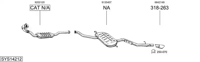 BOSAL SYS14212