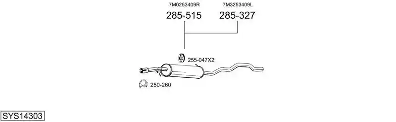 BOSAL SYS14303