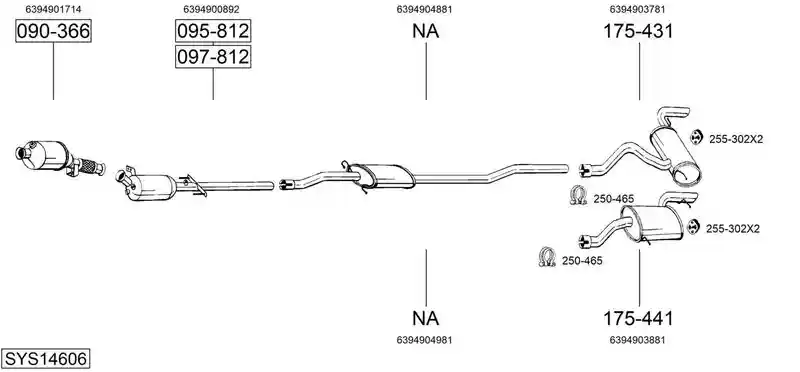BOSAL SYS14606
