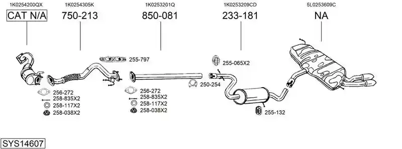 BOSAL SYS14607