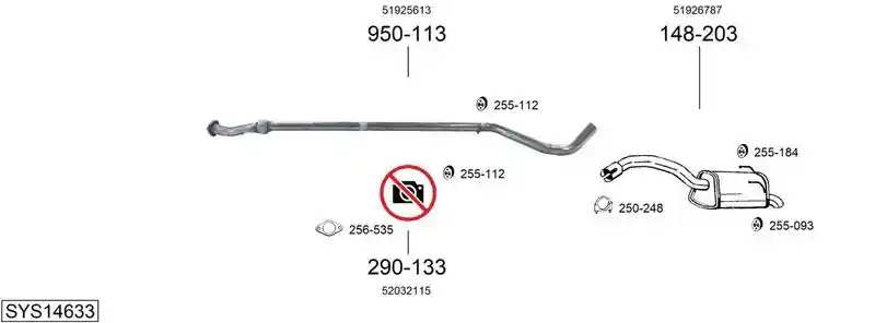 BOSAL SYS14633