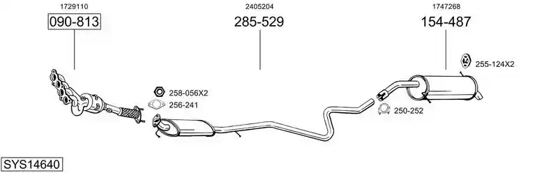 BOSAL SYS14640
