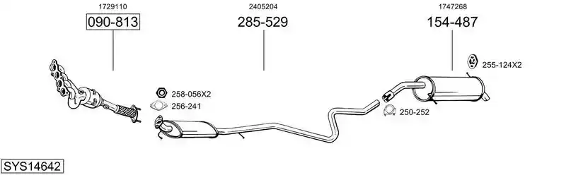 BOSAL SYS14642