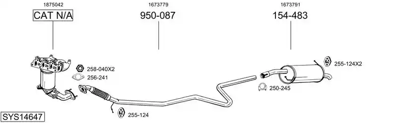 BOSAL SYS14647