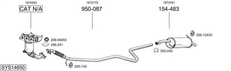 BOSAL SYS14650