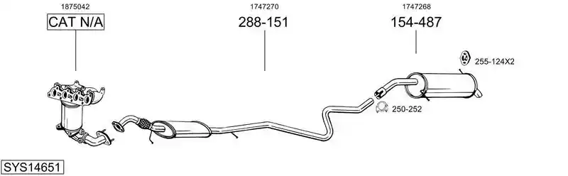 BOSAL SYS14651