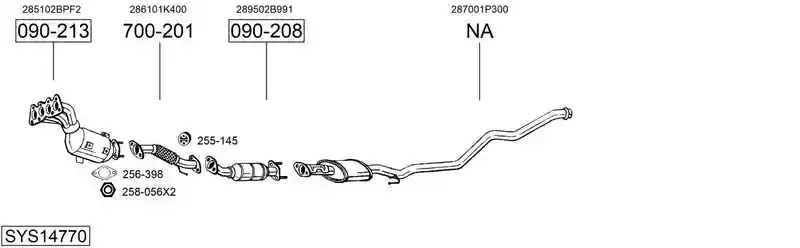 BOSAL SYS14770