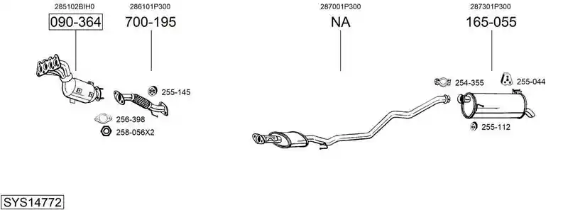 BOSAL SYS14772