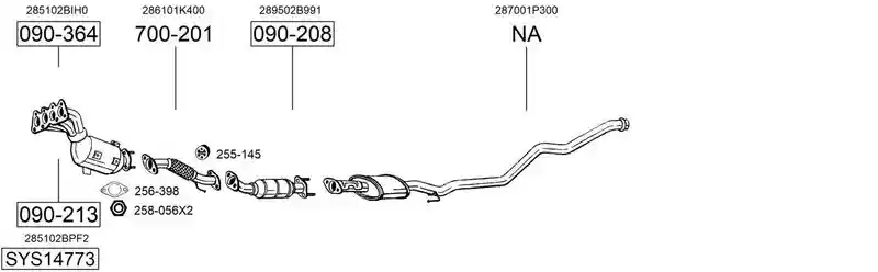 BOSAL SYS14773