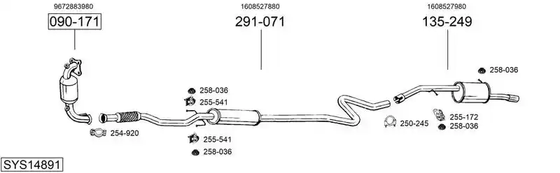 BOSAL SYS14891