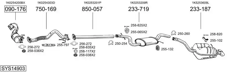 BOSAL SYS14903