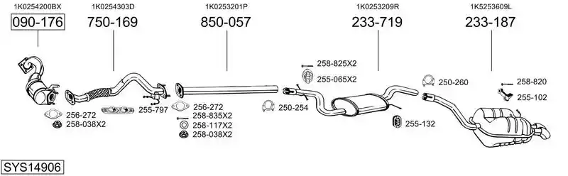 BOSAL SYS14906