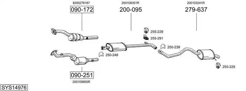 BOSAL SYS14976