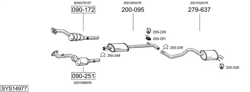 BOSAL SYS14977