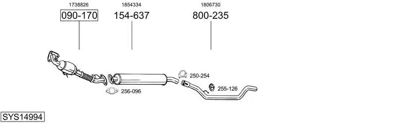 BOSAL SYS14994