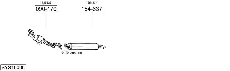 BOSAL SYS15005