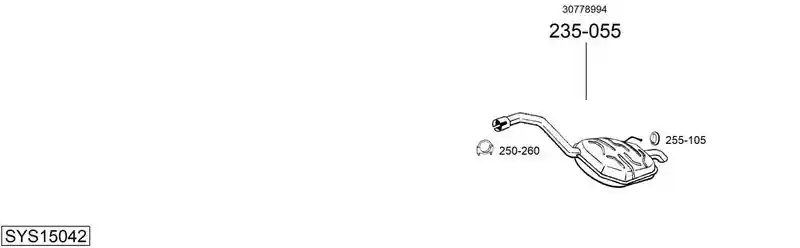 BOSAL SYS15042