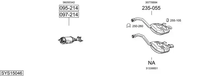 BOSAL SYS15046
