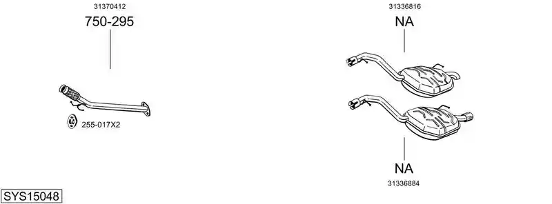BOSAL SYS15048