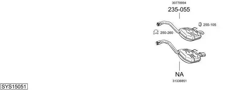 BOSAL SYS15051
