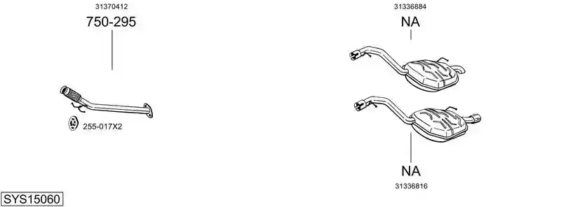 BOSAL SYS15060