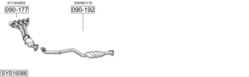 BOSAL SYS15088