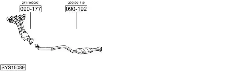 BOSAL SYS15089