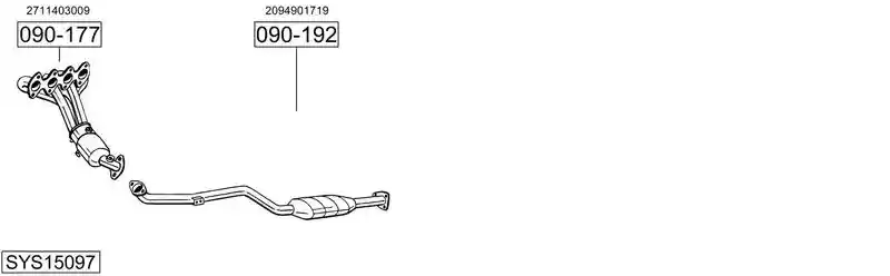 BOSAL SYS15097