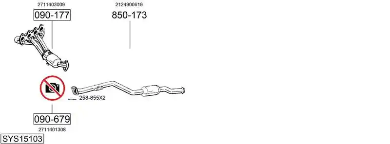 BOSAL SYS15103