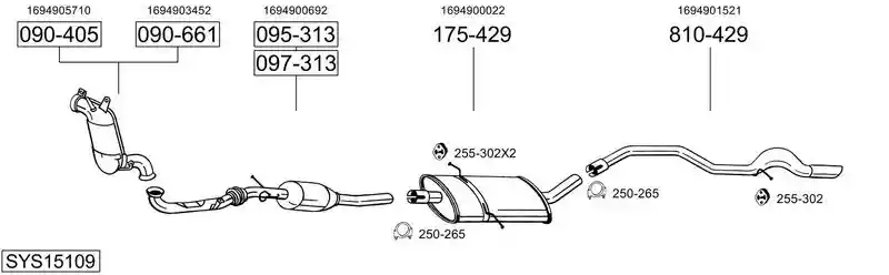 BOSAL SYS15109
