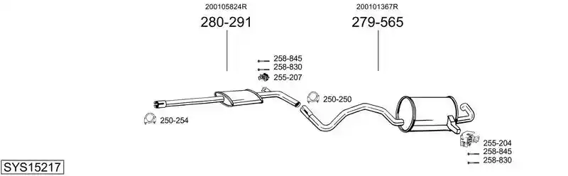 BOSAL SYS15217