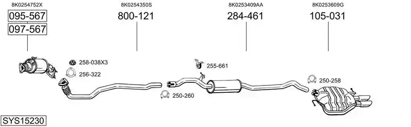 BOSAL SYS15230