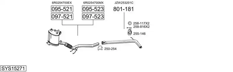 BOSAL SYS15271