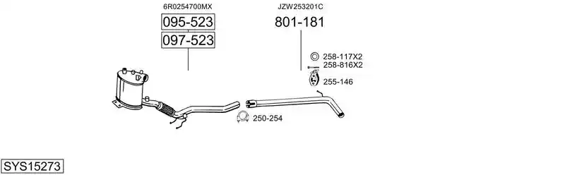 BOSAL SYS15273