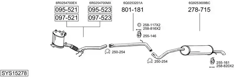 BOSAL SYS15278
