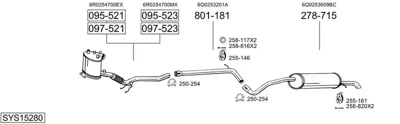 BOSAL SYS15280