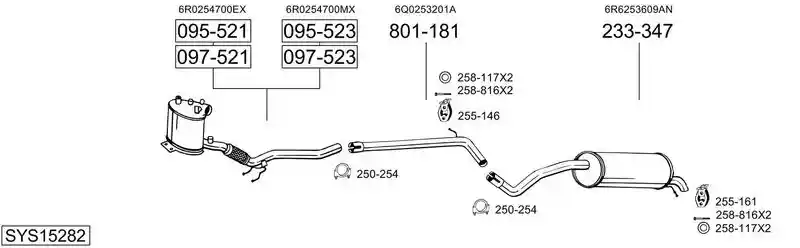 BOSAL SYS15282